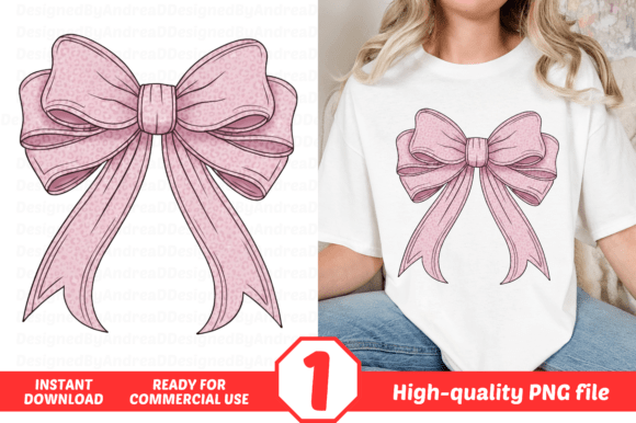 Elevate Your Designs with the Pink Coquette Bow