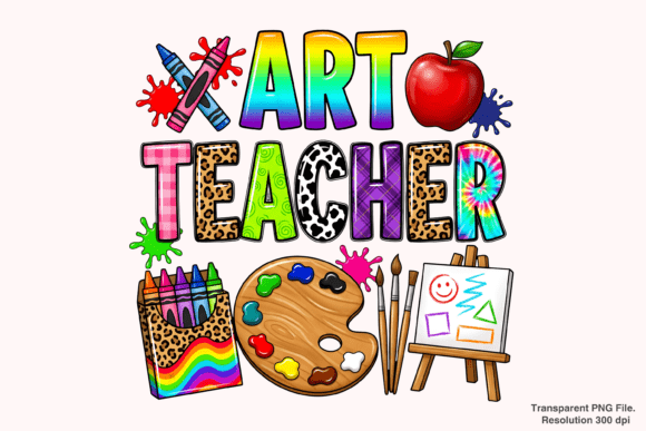 Evaluating the Art Teacher Sublimation PNG for Professional and Personal Projects