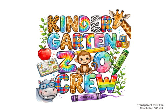 Unleashing Creative Potential: The Ultimate Guide to Kindergarten Zoo Crew PNG Graphics