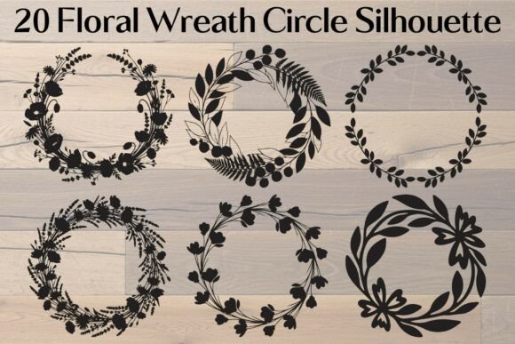 Unlocking Design Potential: The Ultimate Guide to Floral Wreath Circle Silhouettes